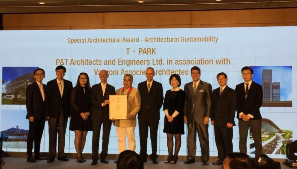 the Special Architectural Award - Architectural Sustainability of HKIA Annual Awards