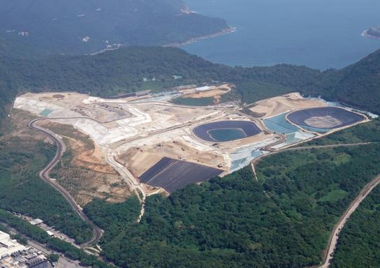 HK SENT landfill HK SENT landfill, landfill, Veolia, Veolia Hong Kong, Waste
